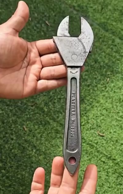 Винтажный немецкий разводной ключ Plattina No. 1002⁠⁠