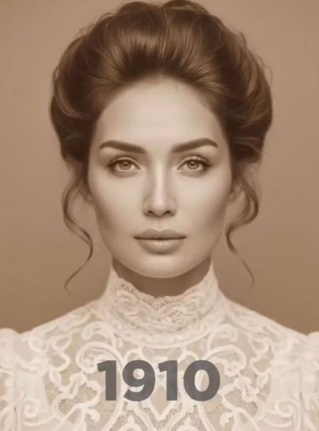 Стиль одежды каждого десятилетия...