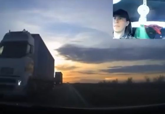 Хорошая реакция у водителя