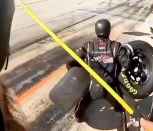 Пит-стоп от первого лица⁠⁠