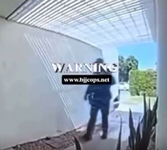 Наглядная демонстрация пользы бронежилета для сотрудников правопорядка