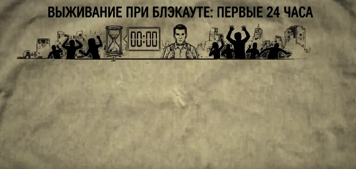 Как выжить при блэкауте:  первые 24 часа
