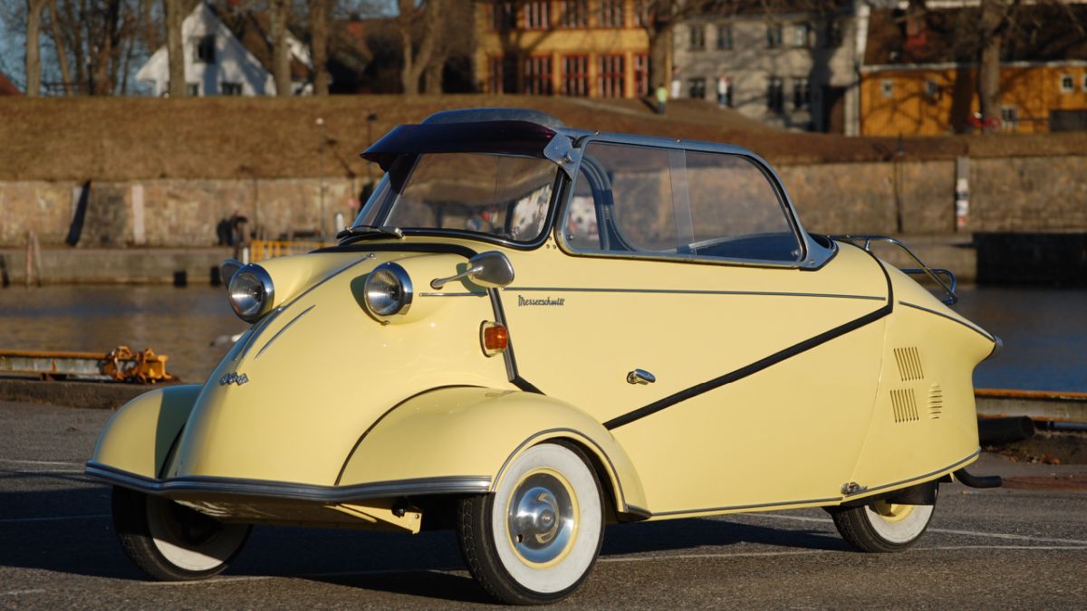 Культовый немецкий микроавтомобиль Messerschmitt Kabinenroller