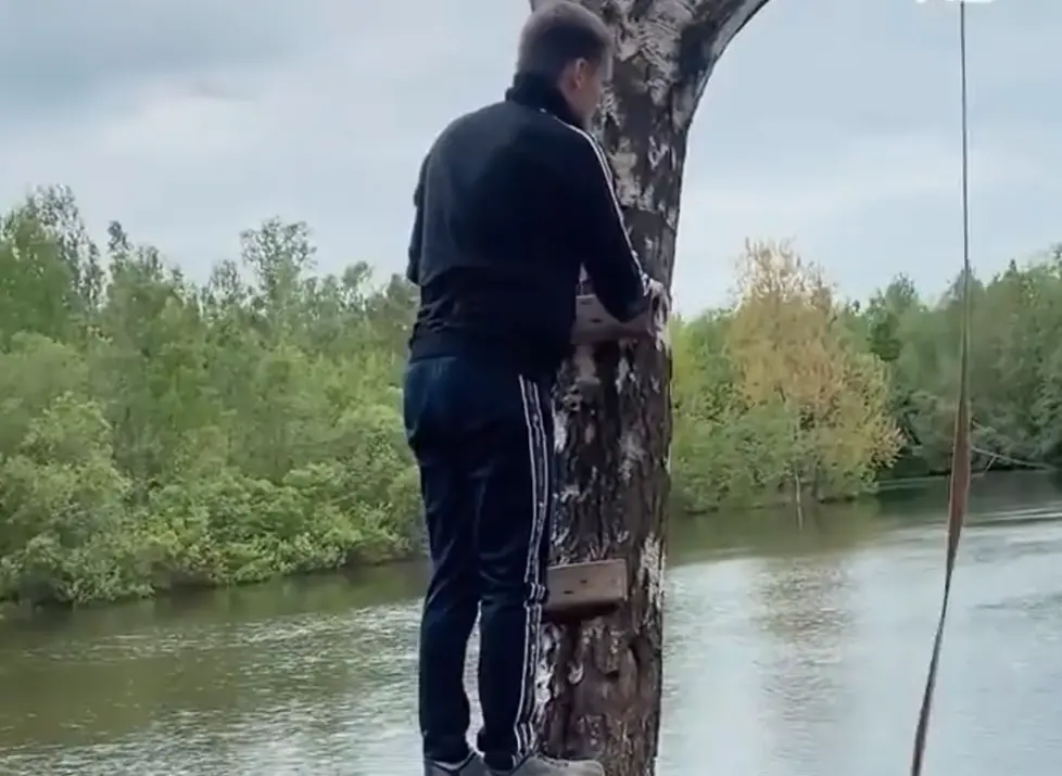 Он его всю дорогу отговаривал