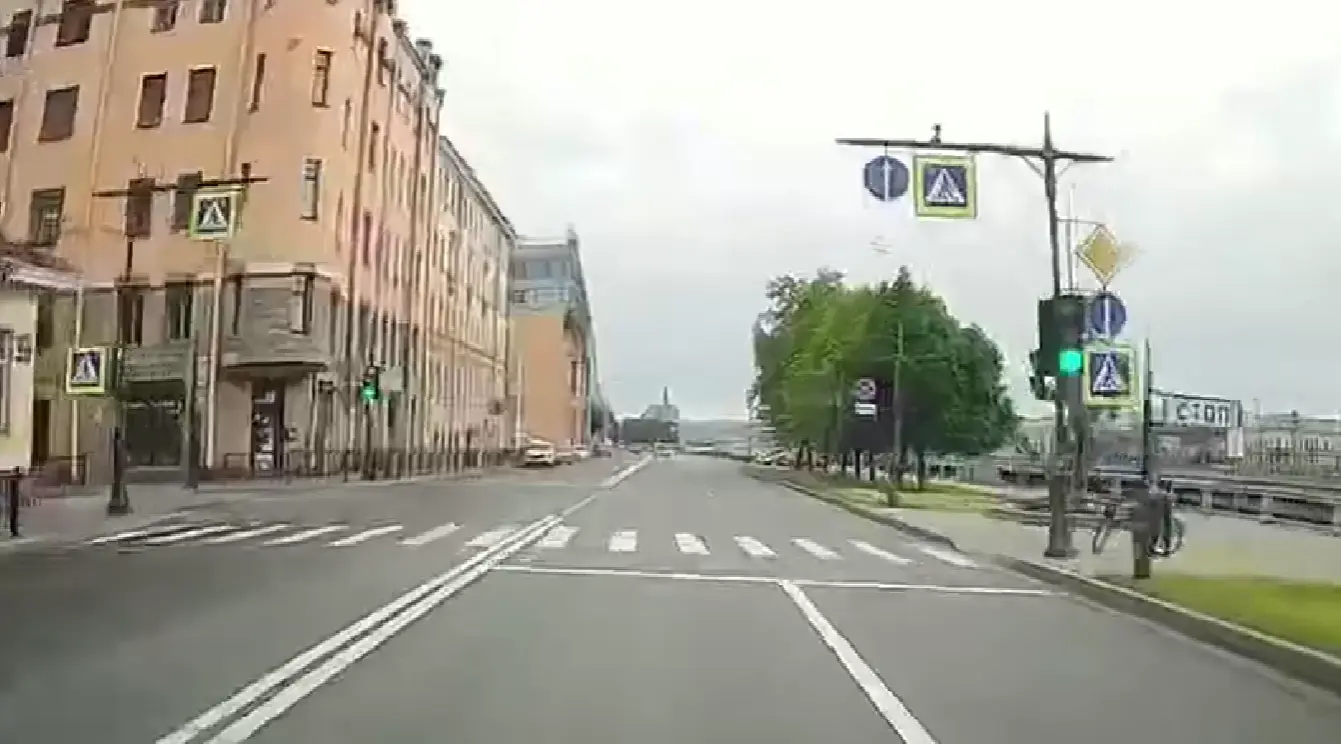 Необычное ДТП в Питере