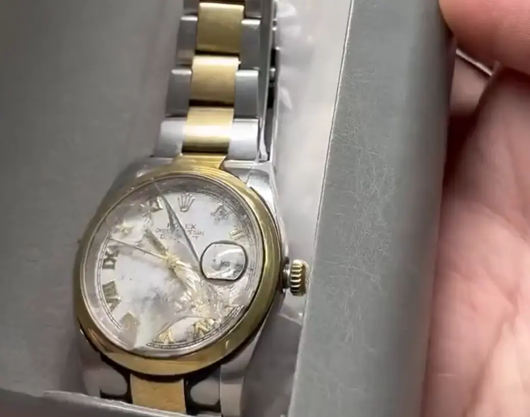 Реставрация старых часов "Rolex"⁠⁠