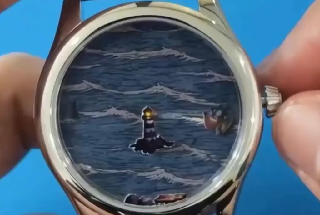 Часы-маяк от BENLYWATCH: оригинальный гонконгский хронометр с оптической иллюзией