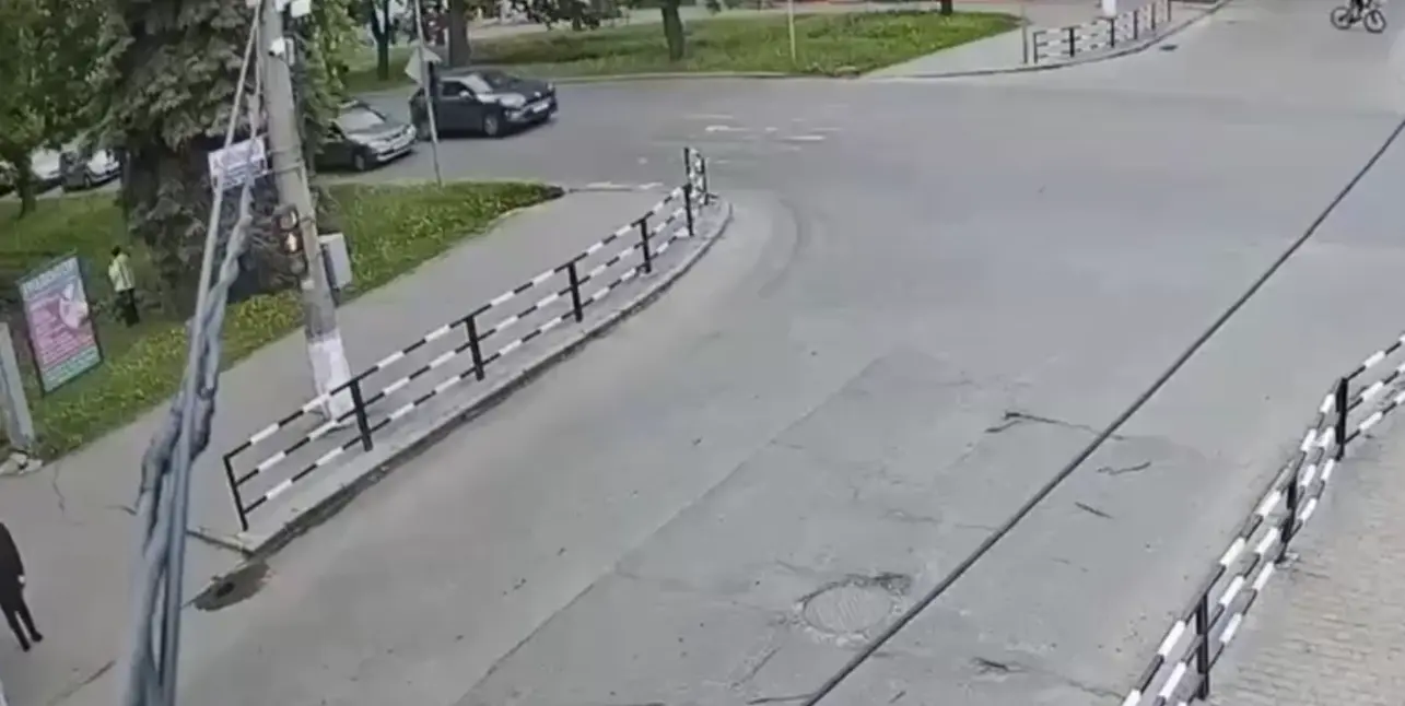 ДТП на пешеходном переходе. Алень