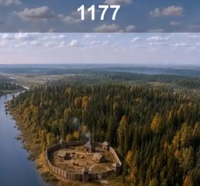 9 веков Московского кремля за 100 секунд