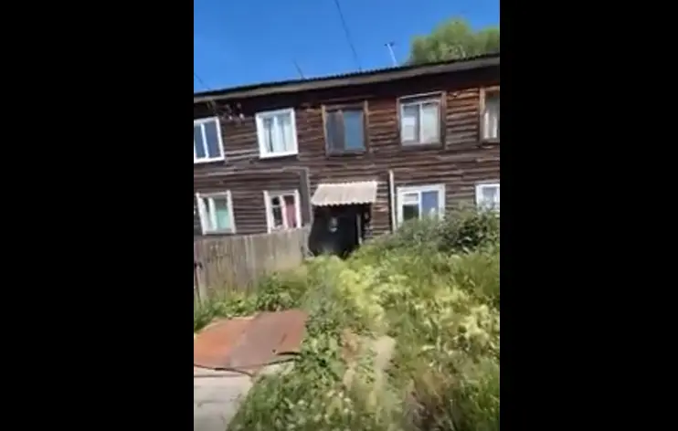 Вот такие условия проживания