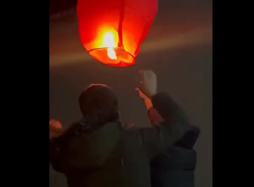 Давай запустим китайский фонарик, это так здорово!