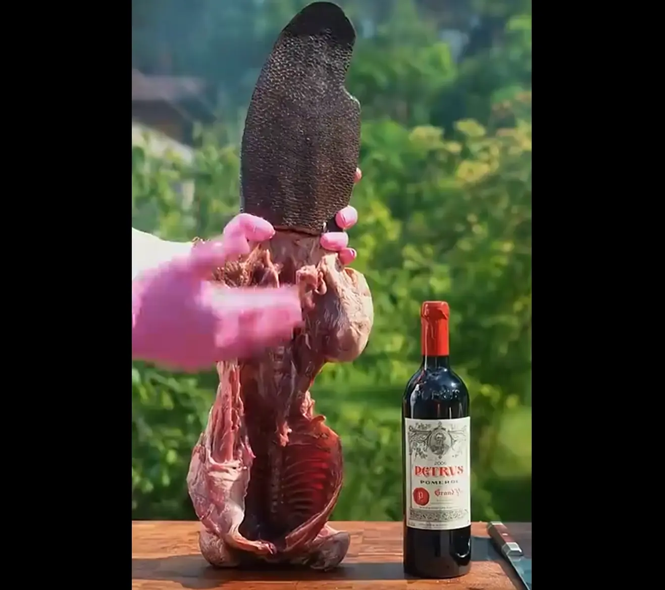 Шашлык из бобра