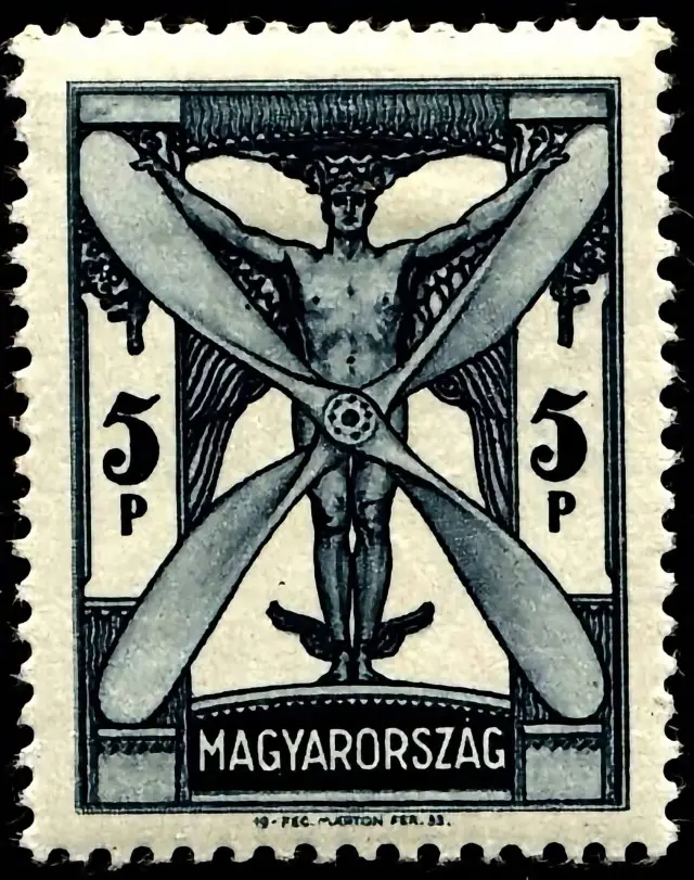 Эмблема венгерских авиаторов. 1933 г.