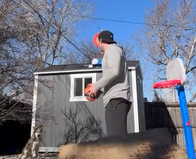 Попал!