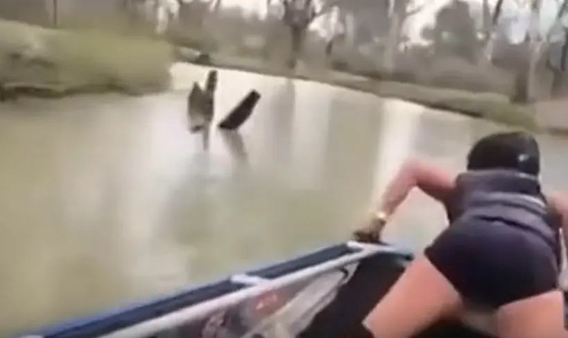 Мы на лодочке катались