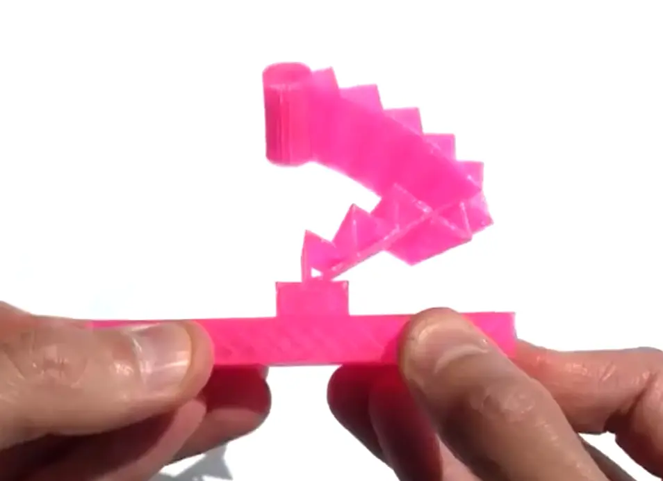 Необычный шарнир, напечатанный на 3D принтере⁠⁠