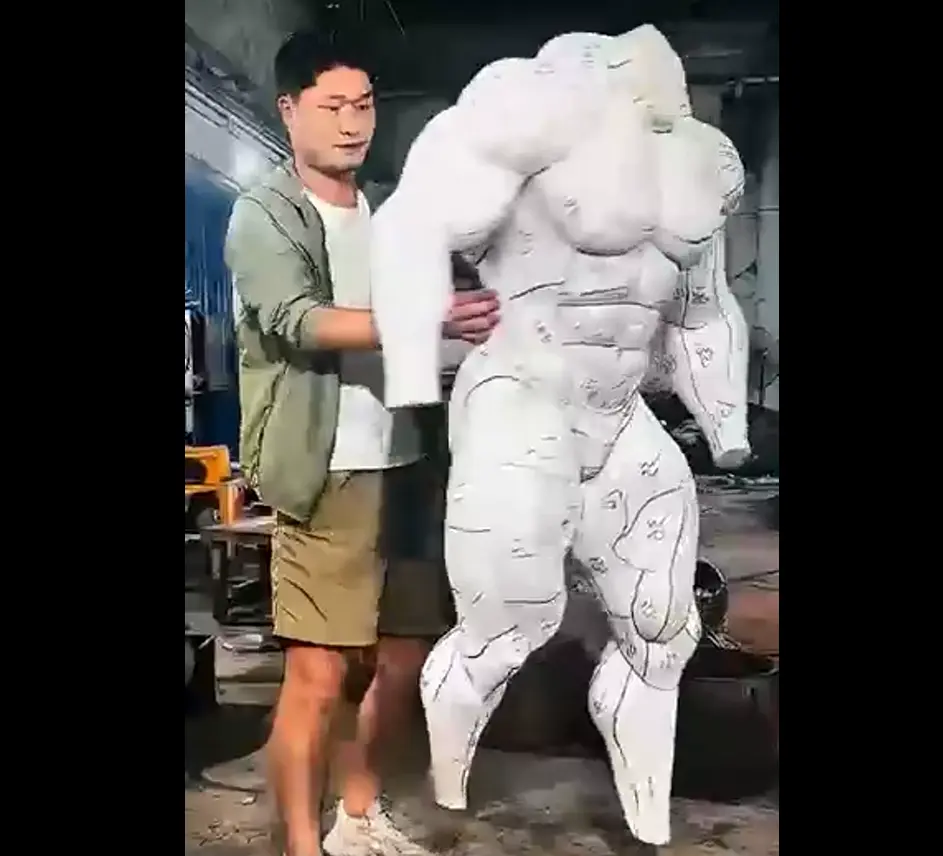 Скульптура из нержавеющей стали⁠⁠