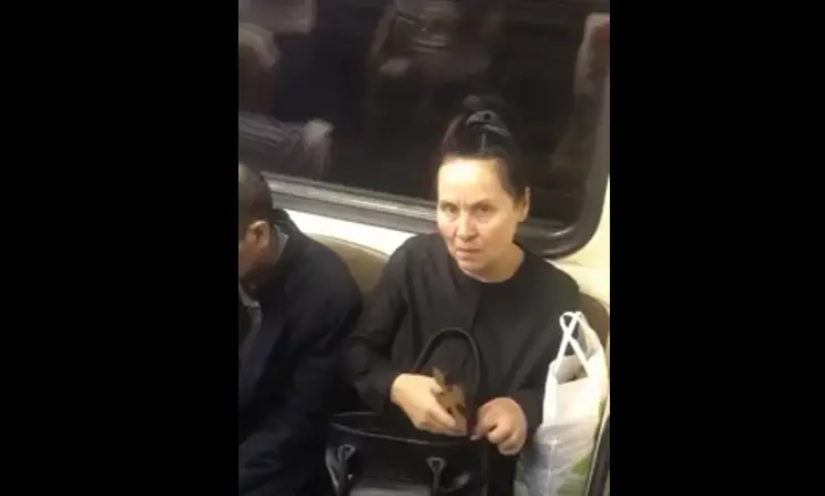 И в чем она неправа? Спуститься в метро под землю, к сатане практически, без защиты??! Нет уш!