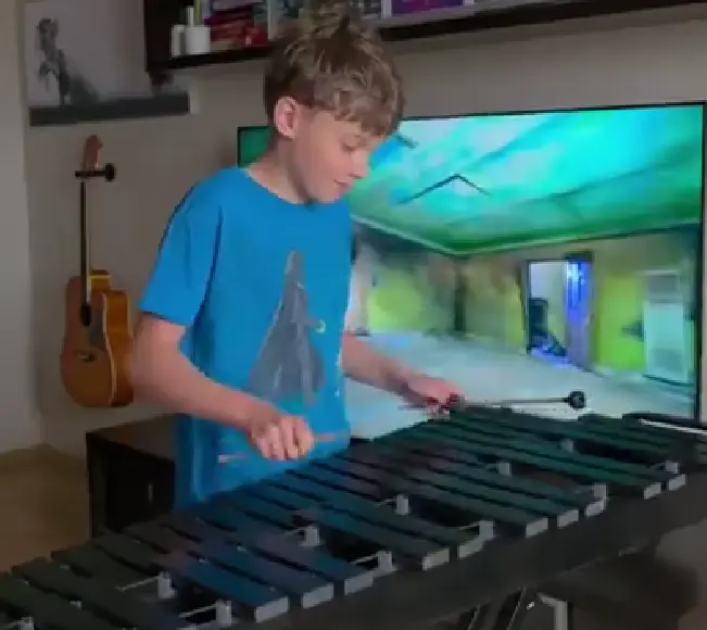 Offspring на ксилофоне