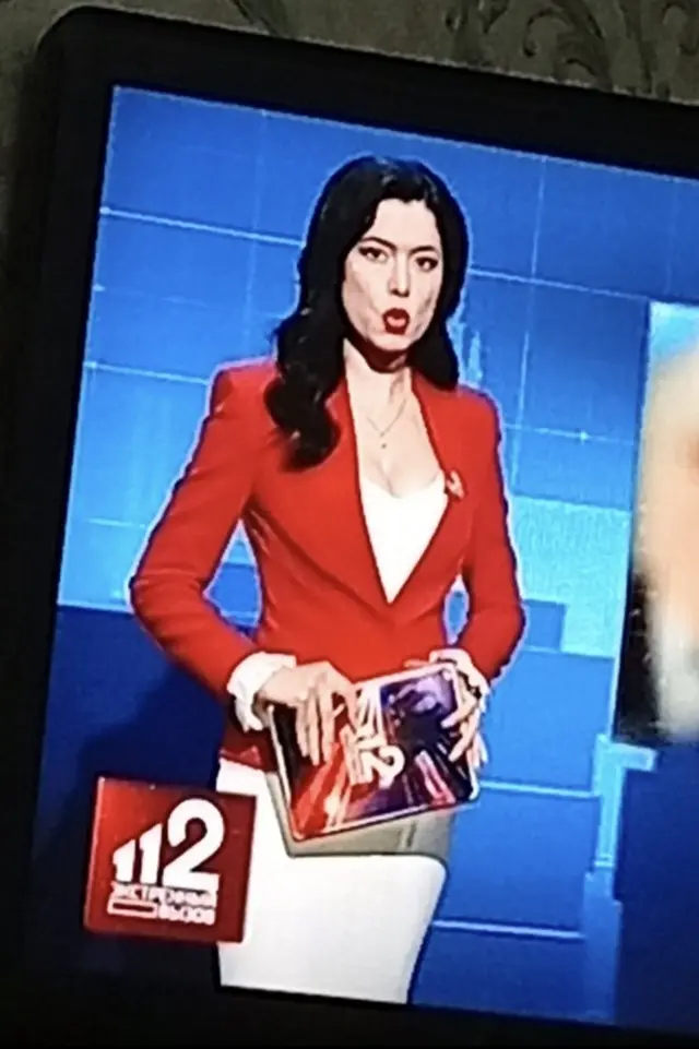Ведущая РЕН ТВ