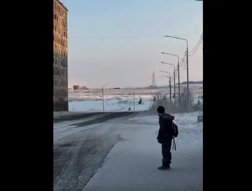 В Норильске уже −26 градусов