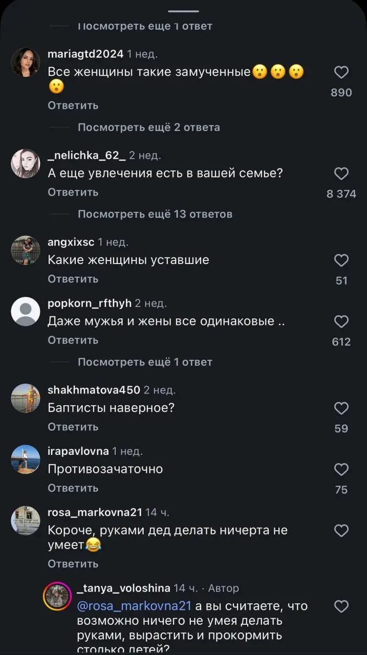 Русская православная семья решила поделиться своим счастьем с людьми через соцсети и вот что из этого вышло...